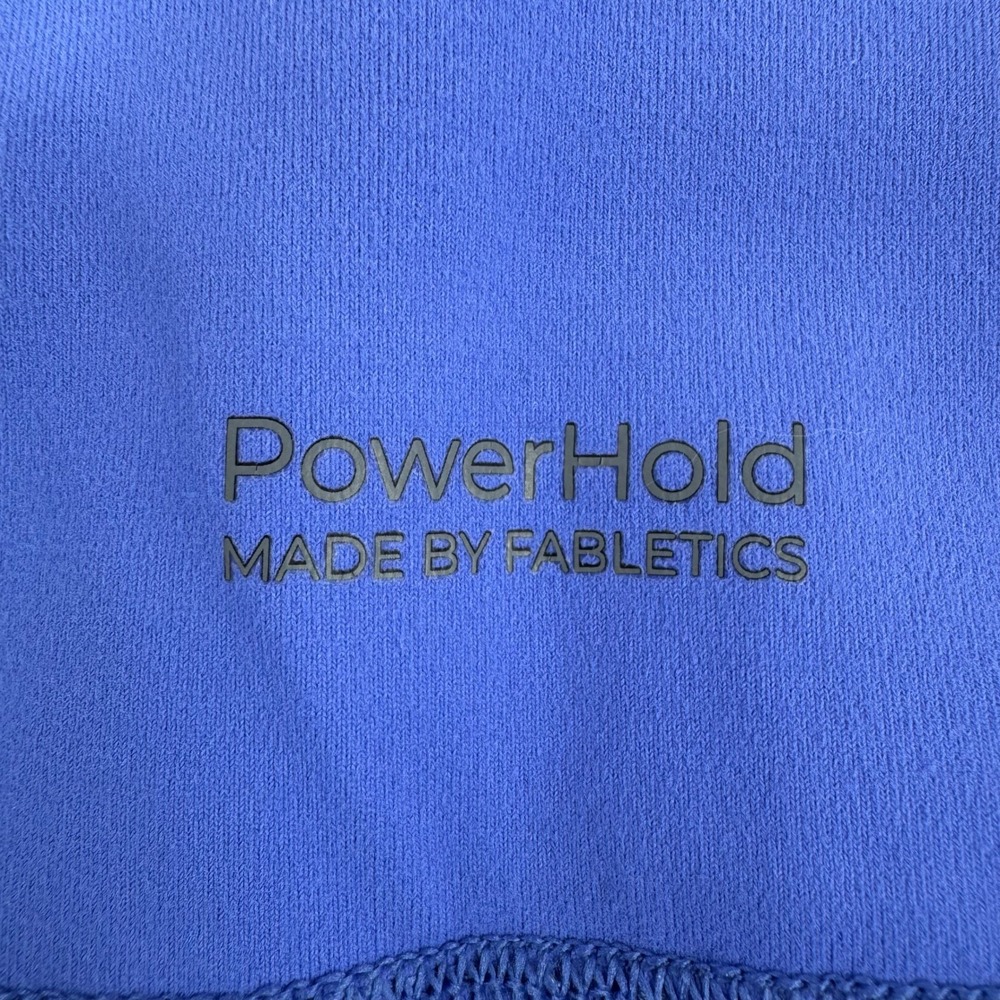 Fabletics PowerHold High Rise Compression Leggings Blue PT1617847-6528 XL - Picture 2 of 9